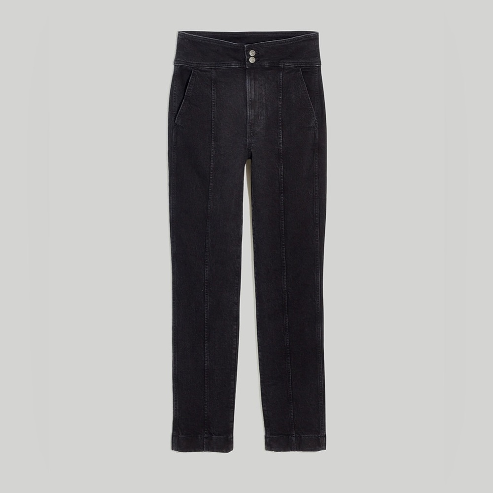 The Perfect Vintage Jean in True Black Wash: Tuxedo Edition | Madewell